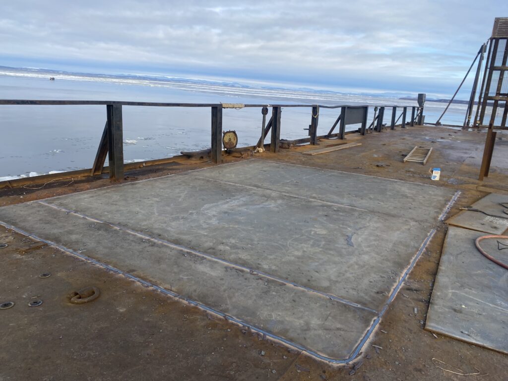 120-1 Deck plate renewal
