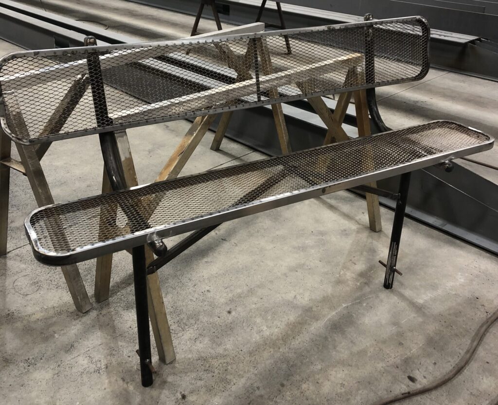 Seward school PTA memorial bench